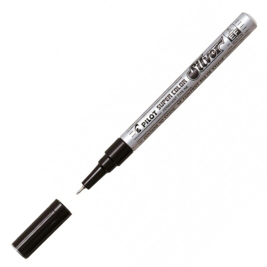 Pilot Super Color Marker Extra Fine White