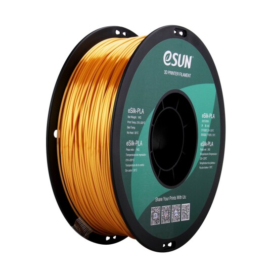eSUN eSilk-PLA 1.75mm i kg - Gold