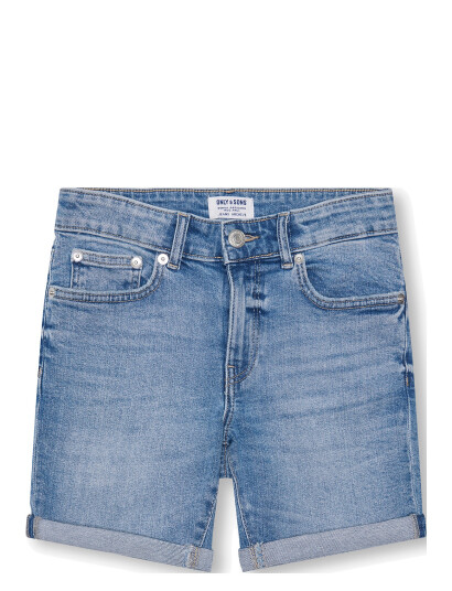 ONLY & SONS Osjply Mb 2792 Pim Dnm Shorts Blue 164