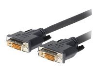 VivoLink Pro - DVI-kabel - DVI-D (hann) til DVI-D (hann) - 10 m - formstøpt, tommelskruer - svart