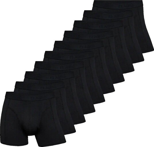 Claudio Claudio Trunk 10 Pack. BLACK 3XL