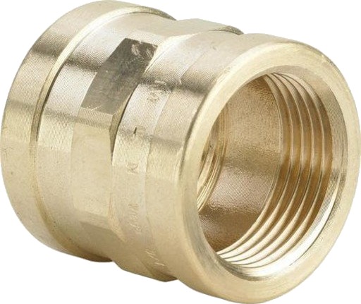 Viega Muffe 2 1/2" Rødgods