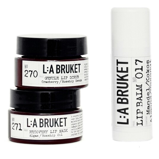 L:a Bruket 272 Lip Restore Gavesett 3 Deler