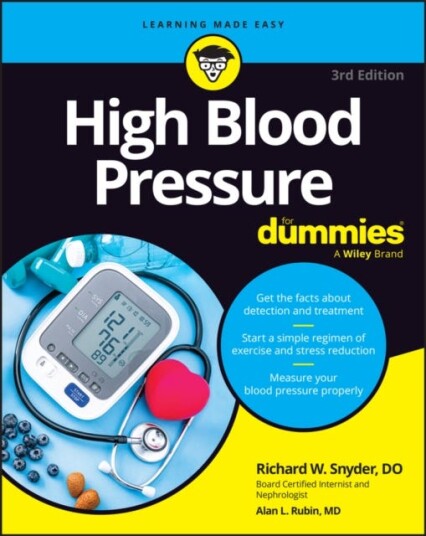 High Blood Pressure For Dummies Av Richard (Philadelphia College Of Osteopathic Medicine) Snyder