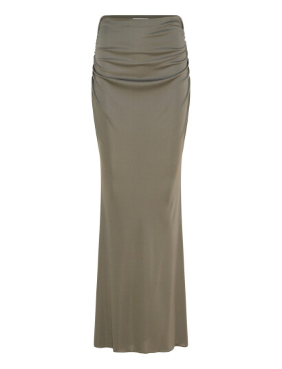 Ahlvar Gallery Myra Jersey Skirt Khaki green XL