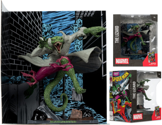 SpiderMan #2  The Lizard 1:10th Scale Collectible with Scene
