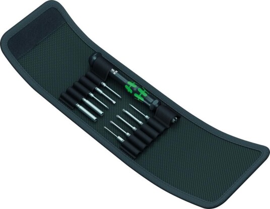 Wera Kraftform Kompakt Micro Bitsskrutrekker Sett - 11 Deler