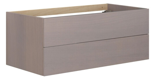 Dansani Calidris Glatt Servantskap 2 Skuff D50cm Grå eik / 100cm DA-C23-1076