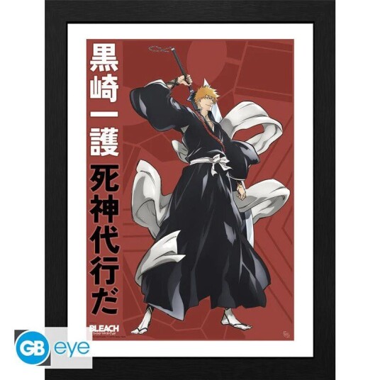 Bleach Innrammet Bilde 30 x 40 cm Ichigo Bleach Innrammet Bilde 30 x 40 cm Ichigo