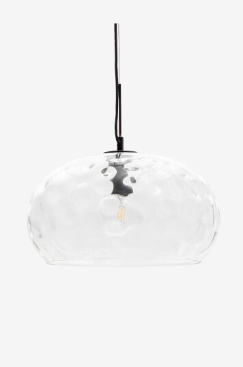 Kave Home Balma taklampe Ø 40 cm Transparent