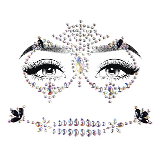 Leg Avenue Europe Face Jewels Calavera Deluxe Leg Avenue Europe Face Jewels Calavera Deluxe