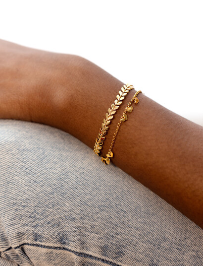 Syster P Layers Olivia Bracelet Gold   Gold   ONE SIZE