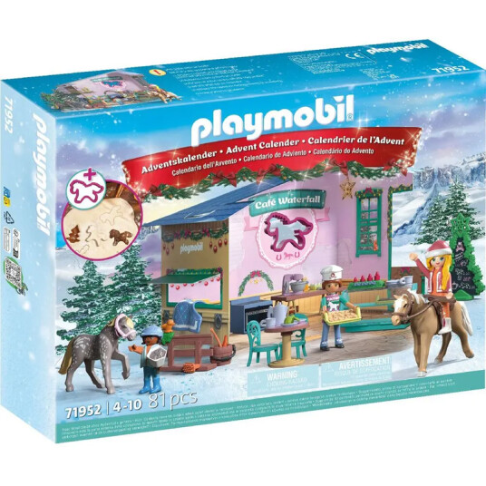 PLAYMOBIL Adventskalender 2025: Julebakst på Rider Café 71952