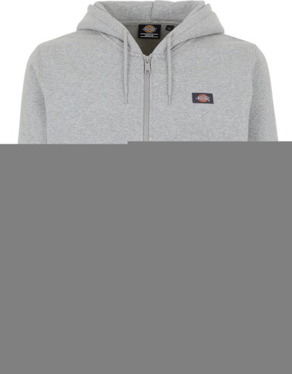 Dickies Men"s Oakport Zip Hoodie Heather Grey S