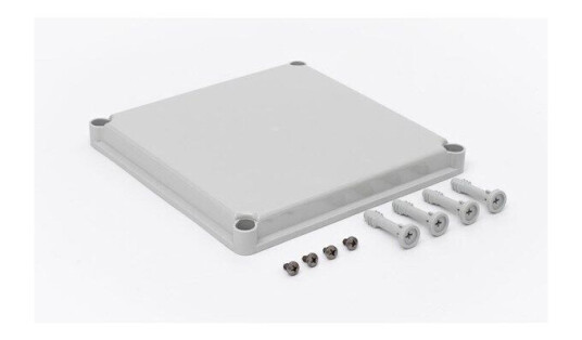 FIBOX Cover eko30-g grey 280x280x30 FIBOX Cover eko30-g grey 280x280x30