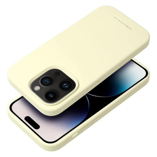 ROAR Cloud Skin Deksel for iPhone 17 Air Lys gul