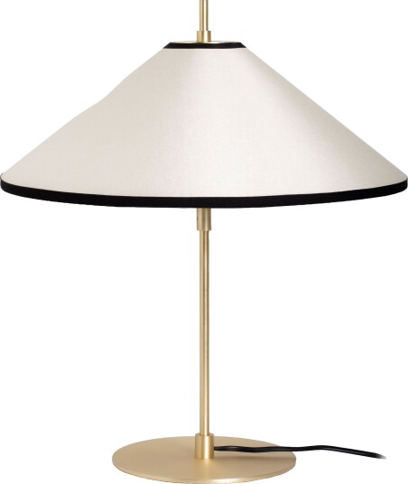 Tafta Bordlampe Ø40 cm Sort / Off white