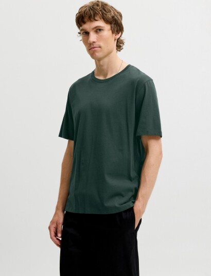 Jack & Jones Jjeorganic Basic Tee Ss O Neck Noos Green L