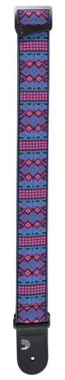 D'Addario 50RW14 Gitarreim Eco-Comfort Woven 50mm Aztec