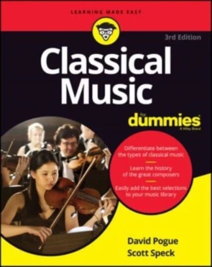 Classical Music For Dummies Av David (The New York Times) Pogue, Scott Speck