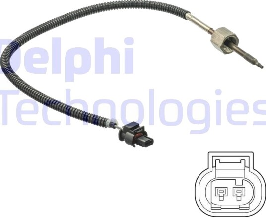 Sensor, eksostemperatur DELPHI TS30228