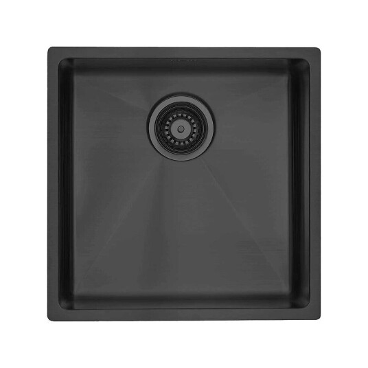 Lavabo Kubus 400 Soft Kjøkkenvask 440x440x180 mm, Shadow