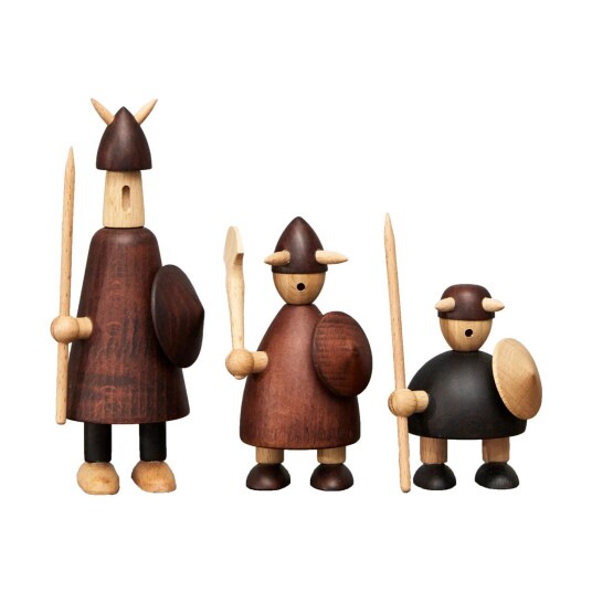 Andersen Furniture The vikings of Denmark trefigur 3 deler Stained beech Andersen Furniture The vikings of Denmark trefigur 3 deler Stained beech