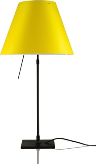 Bordlampe Luceplan dimmbar Gul Stue Aluminium Gul Bordlampe Luceplan dimmbar Gul Stue Aluminium Gul
