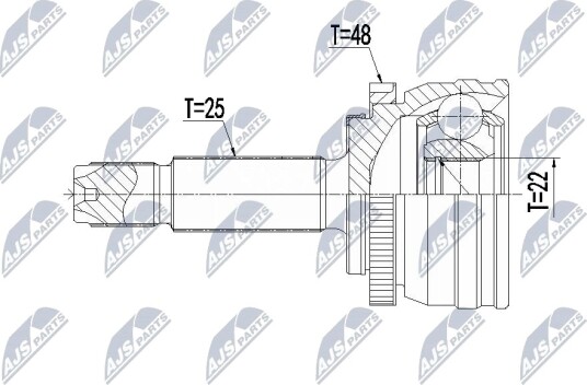 NTY NPZ-HY-561 Drivledd