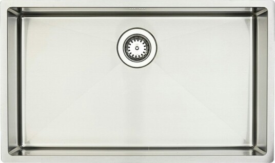 Lavabo Kubus 700 soft kjøkkenvask 74x44 cm, rustfritt stål