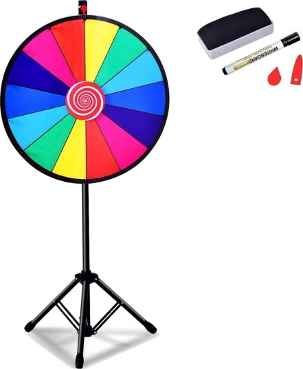 Cwy φ 60 cm Wheel of Fortune Toy Color Wheel Games for Lottery Games Ordspill 24 TT10018 Cwy φ 60 cm Wheel of Fortune Toy Color Wheel Games for Lottery Games Ordspill 24 TT10018