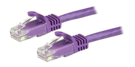StarTech Cat6 3m Snagless Nettverkskabel 10 Gbps Lilla StarTech Cat6 3m Snagless Nettverkskabel 10 Gbps Lilla