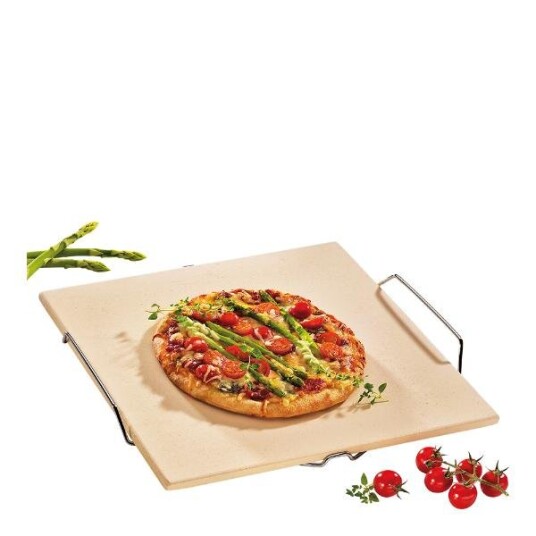 Küchenprofi  Pizzastein m/stativ 35 cm