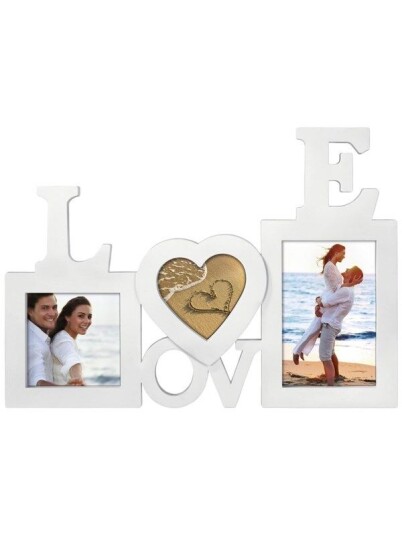 Hama "Alexandria" Portrait Frame Gallery 1x 10x15cm 1x 10x10cm 1x 9x10cm