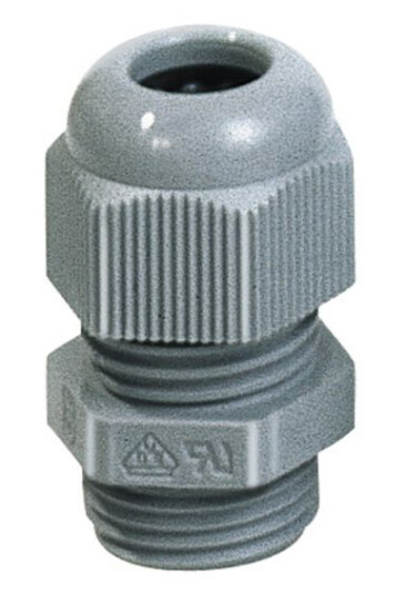 Rutab 1476113 Gjennomføring IP68, grå, med tetningsring M20 x 8–13 mm
