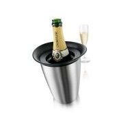Vacu Vin Active Cooler Champagne Elegant, Glass Flaske, Vin, Rustfritt stål, Monokromatisk, 5 min