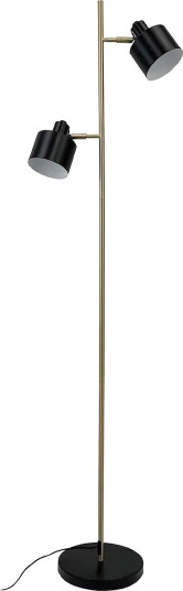 Dyberg Larsen Gulvlampe Ocean Svart Gulvlamper