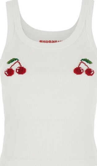 Markgong Dame Topper Hvit L, Markgong Dame Topper Hvit L,