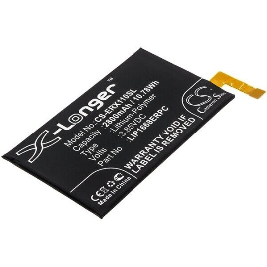 Sony I4193 batteri (2800 mAh 3.85 V, Sort)