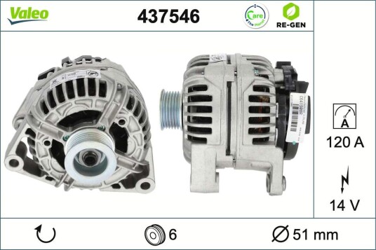 Dynamo VALEO 437546