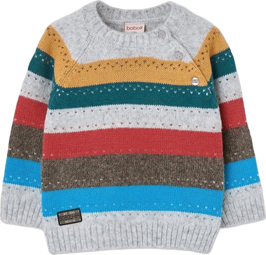 Boboli Knitwear Pullover For Boy Bci ECRU 110