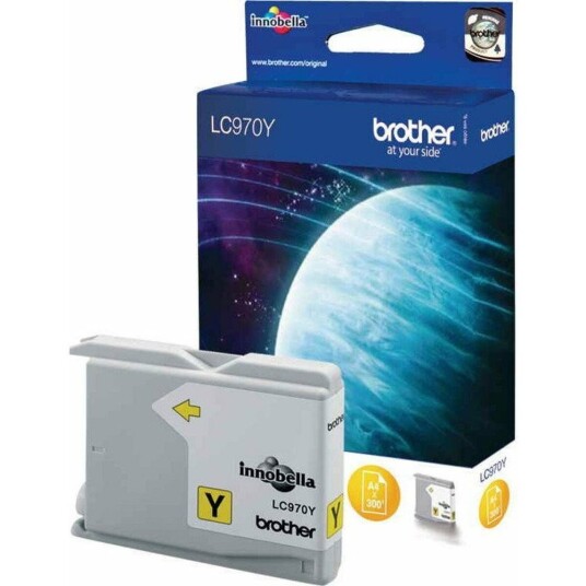 Brother Originale Blekkpatroner Brother Lc970y Gul Brother Originale Blekkpatroner Brother Lc970y Gul