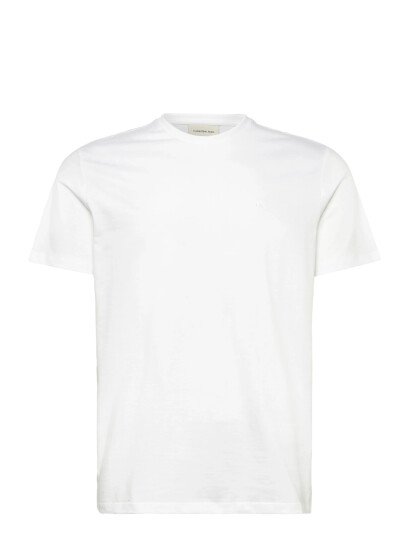 Calvin Klein Jeans Ss Classic Monogram Tee   White   S