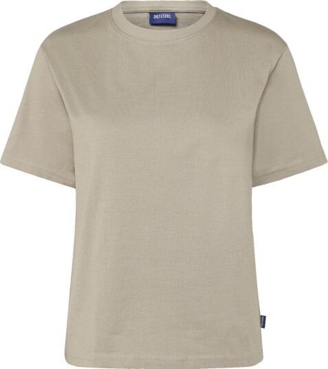 ONLY & SONS Osjfred Life Rlx Ss Tee Jrs Noos   Beige   146 152