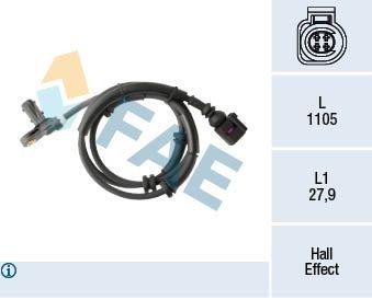 ABS sensor FAE 78294