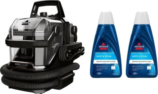 Bissell SpotClean Hydrosteam Select & 2x Spot & Stain SpotClean / SpotClean Pro Bundle
