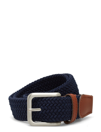 Jack & Jones Jacspring Woven Belt Jnr   Blue   80