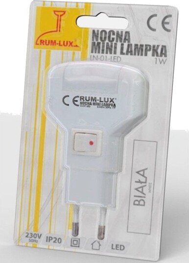 Rum Lux Led Stikkontaktlampe 12931