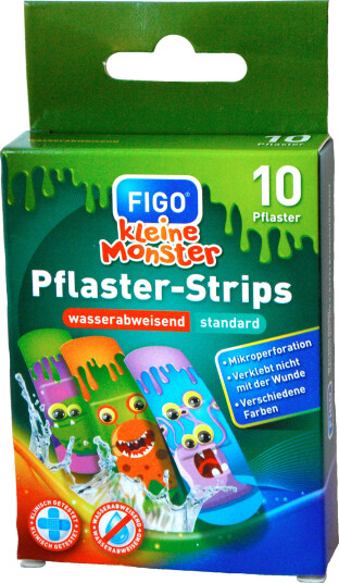 Barneplaster Figo Kleine Monster Barneplaster Figo Kleine Monster