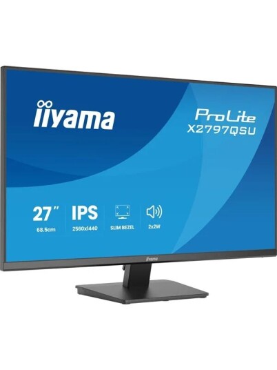 Iiyama ProLite X2797QSU 27" QHD IPS 75Hz PC-skjerm Svart